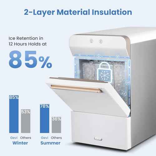 V2.0 Nugget Ice Maker for Home Kitchen Office (8 Ounce)