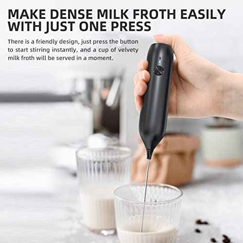 Rechargeable Milk Frother Handheld