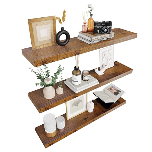 Bathroom Floating Shelves for Wall (3 Count)
