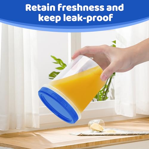 Food Storage Containers with Twist Top Lids (12 Count)