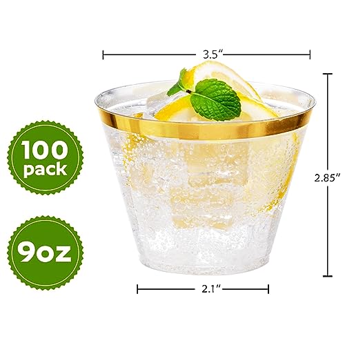 Heavy Duty Plastic Cups (100 Count)