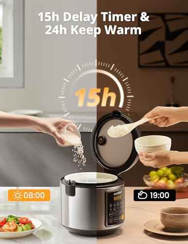 Small Rice Cooker with 10