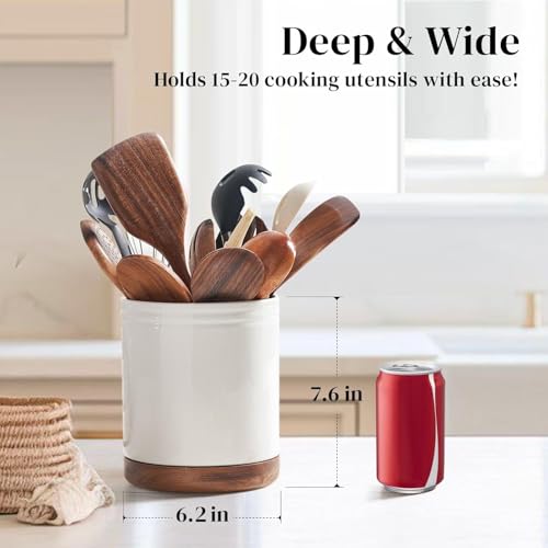 7.6" 360° Rotating Utensil Holder