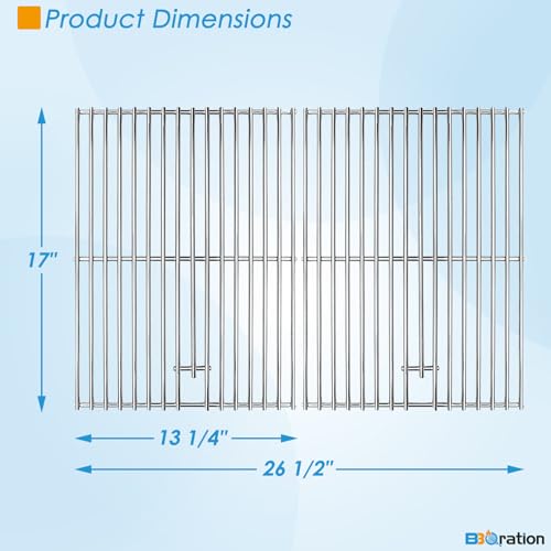 17" Grill Grates for Nexgrill 4