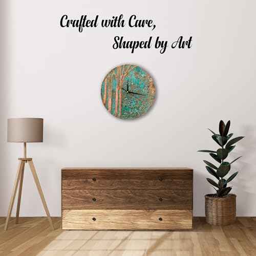 Handmade Copper Wall Clock Artisan Touch in Every Piece