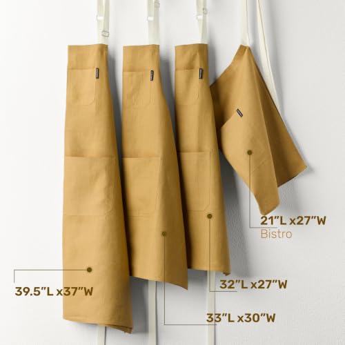 100% Pure Linen Apron
