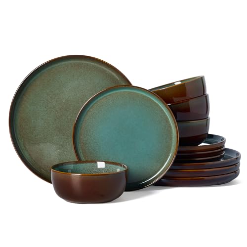 Milkyway 12 Piece Stoneware Dinnerware Set
