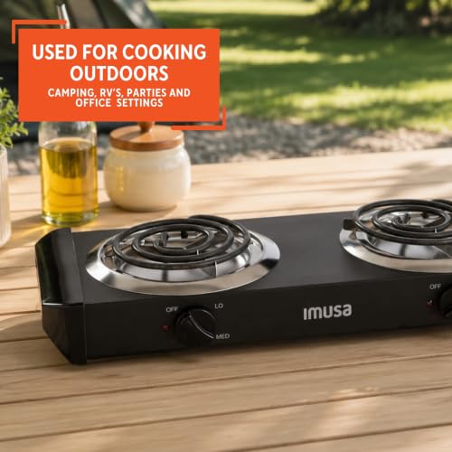 USA GAU 80306 Electric Double Burner 1750