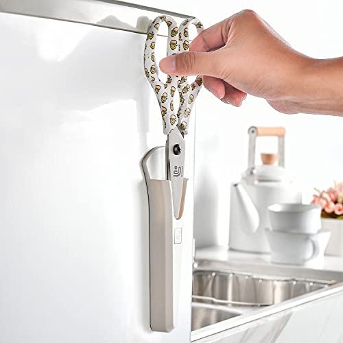 Kitchen Scissors Heavy Duty Kitchen Shears with Magnetic Holder Made with Japanese Steel 4034