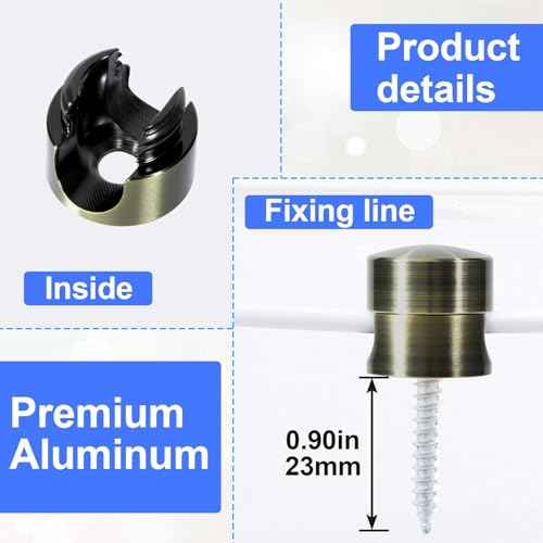 8 Sets Charger Holders for Cords (8 Count)