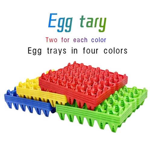 8 Pack Plastic Egg Tray Egg Crates 30 (8 Count)