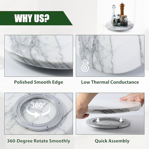 Marble Lazy Susan