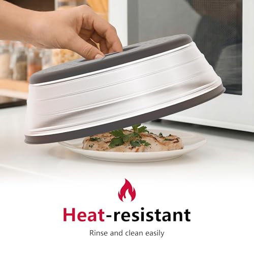 Microwave Splatter Cover Vented for Food with Hook Hole
