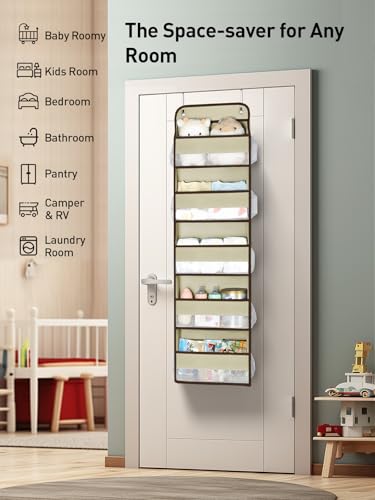1 Pc 5 Tier Over the Door Organizer with 15 Pockets
