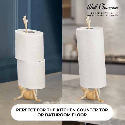 Gold Paper Towel Holder