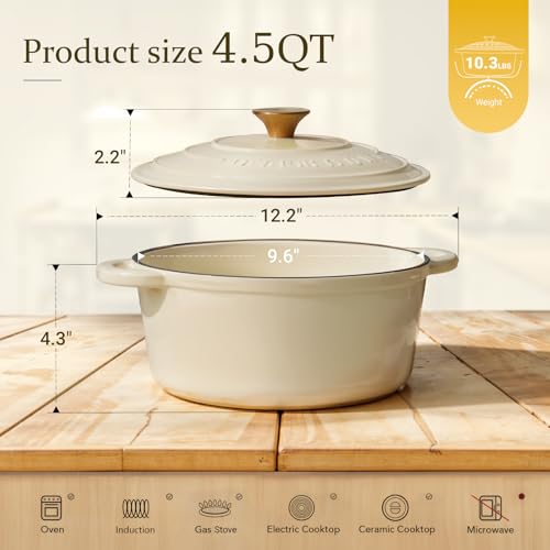 Enameled Cast Iron Dutch Oven