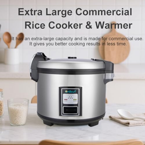 Commercial Rice Cooker 35 Cups Uncooked