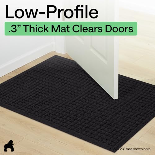 HydroABSORB Door Mat for Indoor Outdoor Use (2 Count)