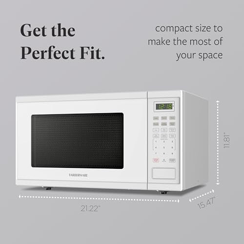 1.1 Cu. Ft. Countertop Microwave Oven