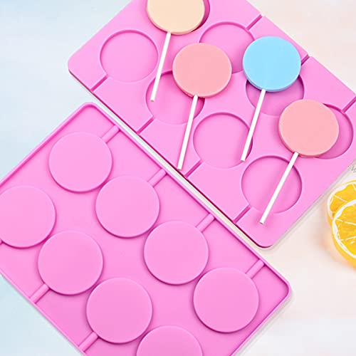 8 Capacity Large Silicone Lollipop Molds