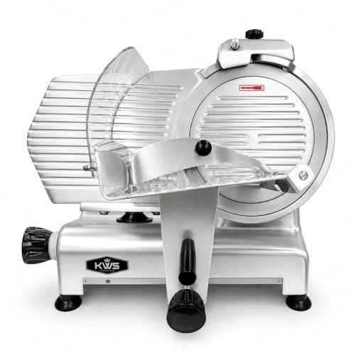 MS 12SL Commercial 420W Electric Meat Slicer 12" Frozen Slicer