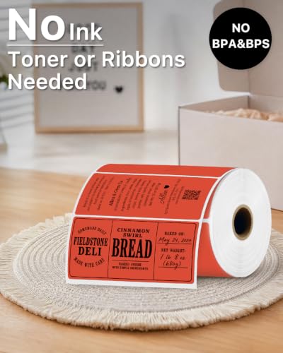 4x2 Inch Thermal Labels