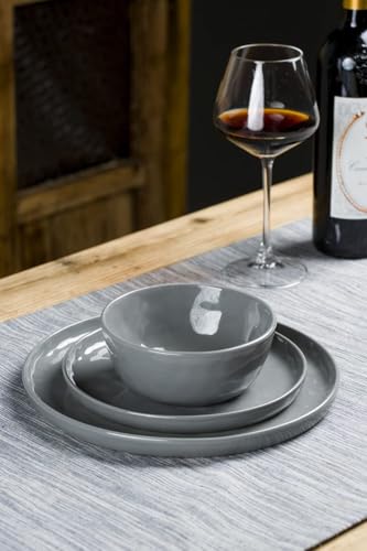 Mars Stoneware Dinnerware Set for 6