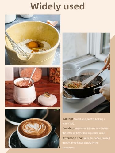 12oz Ceramic Sugar Bowl with Lid and Spoon