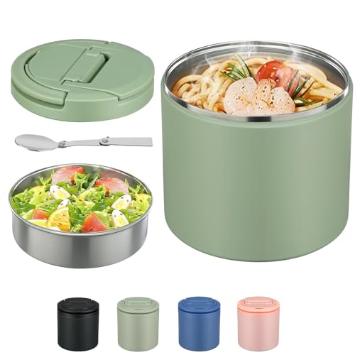 Soup Thermo for Hot Food Adults 40oz Lunch Containers Wide (40.5768 Fl Oz)