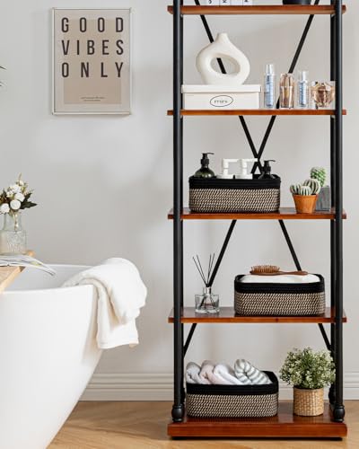 Small Woven Storage Basket for Organizing (3 Count)