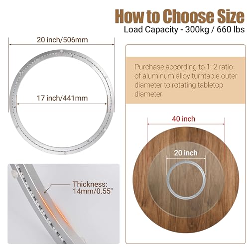 20 Inch Lazy Susan Heavy