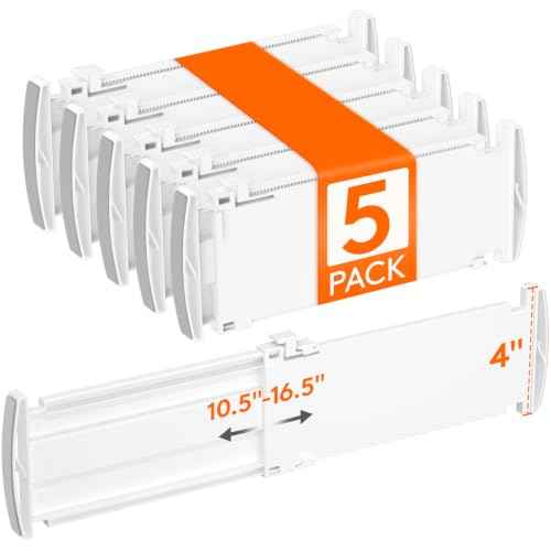 5 Pack 4" High Drawer Dividers (5 Count)