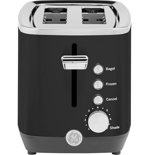 2 Slice Black Stainless Steel Toaster