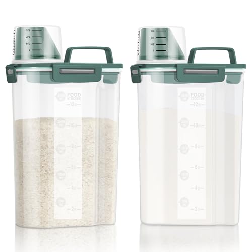 Airtight Rice Storage Container (2 Count)