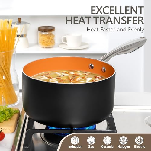 4 Quart Saucepan with Lid