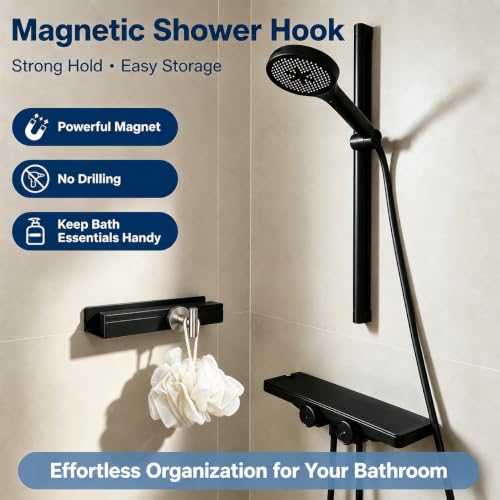 Magnetic Hooks Coat Magnet Hooks for Hanging (16 Ounce)