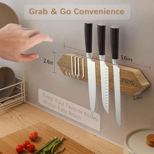 Magnetic Knife Strip 16 Inch