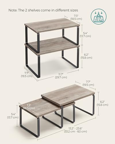 Cabinet Organizer Shelf (2 Count)