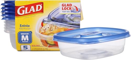 Ware Entree Food Storage Containers (5 Count)