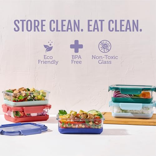 Duraglass Refresh 3.4 Cup Meal Prep Containers (5 Count)