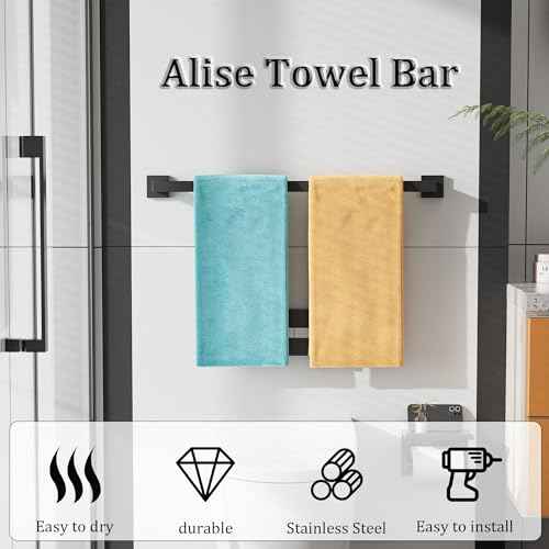 28 Inch Towel Bar for Bathroom Wall Mounted