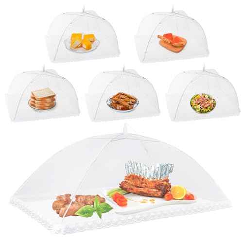6 Pack Mesh Food Covers Pop Up