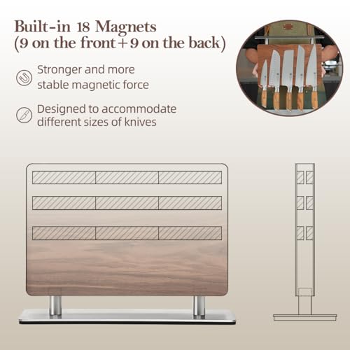 Magnetic Knife Block