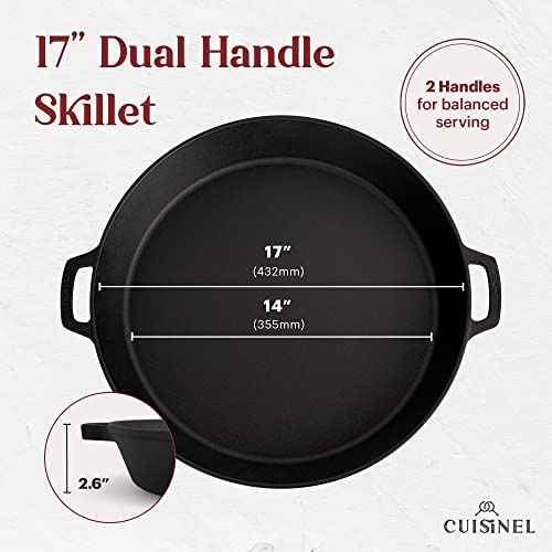 Cast Iron Skillet + Chainmail Scrubber Cleaner