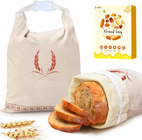 Beeswax Bread Bags 2 Pack (2 Count)