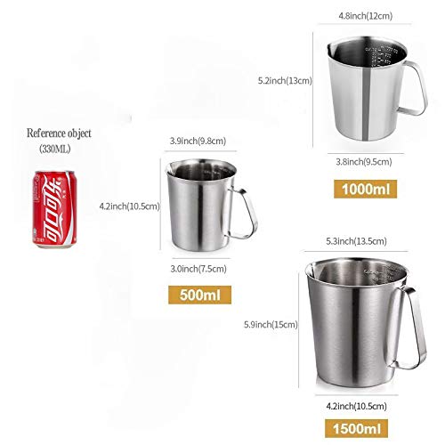 32Oz 4Cup Stainless Steel Pitcher
