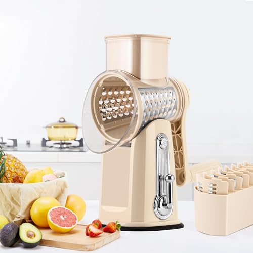 Rotary Cheese Grater 5 Blades