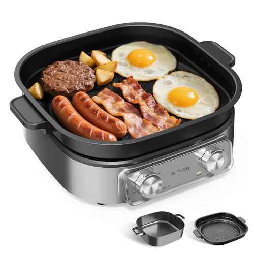 6 Quart Electric Skillet with Grill