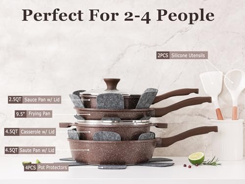 Nonstick Cookware Set 13 Pcs