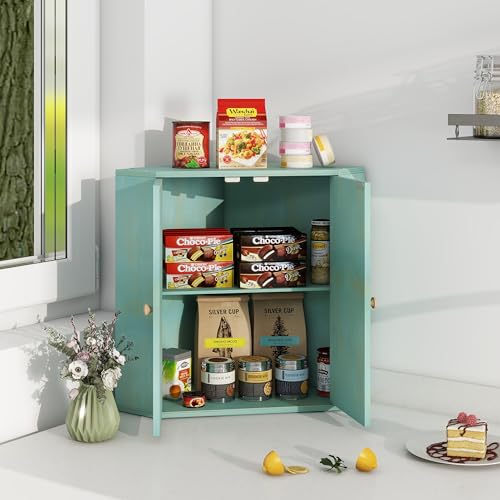 Corner Bread Box for Kitchen Counter Double Layer Bamboo Bread Storage Container Large Capacity Bread Storage Bin Farmhouse Breadbox Organizer